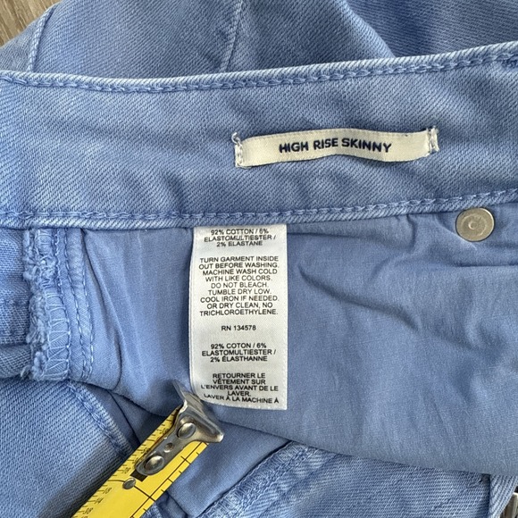 Vineyard Vines Jeans Womens 30 Blue‎ High Rise Skinny Candiani Stretch Denim - Picture 15 of 15